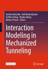 book Interaction Modeling in Mechanized Tunneling