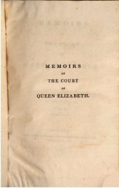 book Memoirs of the Court of Queen Elizabeth