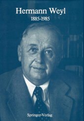 book Hermann Weyl: 1885-1985: Centenary Lectures