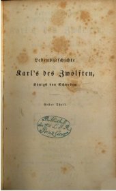 book Lebensgeschichte Karls des Zwölften, Königs von Schweden. In fünf Bänden