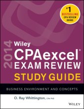 book Wiley CPAexcel Exam Review 2014 Study Guide, Business Environment and Concepts