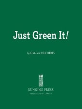 book Just Green It!: Simple Swaps to Save Your Health and the Planet