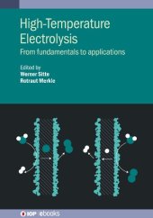 book High-Temperature Electrolysis: From Fundamentals to Applications