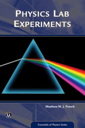 book Physics Lab Experiments