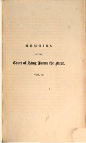 book Memoirs of the Court of King James the First