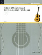 book Album of Spanish and South American Folk Songs for 2 guitars