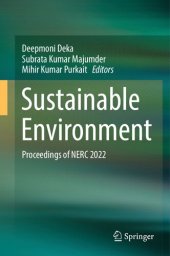 book Sustainable Environment: Proceedings of NERC 2022