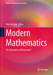 book Modern Mathematics: An International Movement?