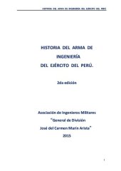 book Historia del Arma de Ingeniería del Ejército del Perú