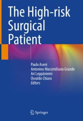 book The High-risk Surgical Patient