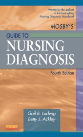 book Mosby's Guide to Nursing Diagnosis--E-Book