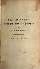 book Geschichte Karls des Zwölften, Königs von Schweden