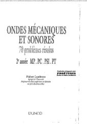 book Ondes mécaniques et sonores - 70 Problèmes résolus