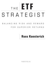 book The ETF Strategist: Balancing Risk and Reward for Superior Returns