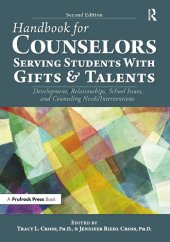 book Handbook for Counselors Serving Students with Gifts and Talents