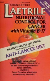 book Laetrile : nutritional control for cancer with vitamin B-17