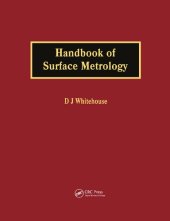 book Handbook of Surface Metrology