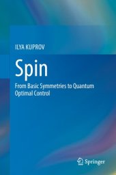 book Spin - From Basic Symmetries to Quantum Optimal Control