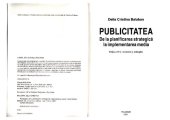 book Publicitatea De la planificarea strategica la implementarea media