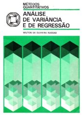 book Análise de variância e de regressão: uma introdução