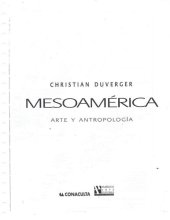 book Mesoamérica, arte y antropología