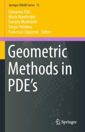 book Geometric Methods in PDE’s