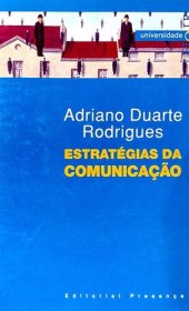 book Estratégias da Comunicação - Questão Comunicacional e Formas de Sociabilidade