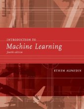 book Introduction to Machine Learning