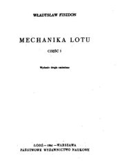 book Mechanika Lotu