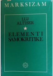 book Elementi samokritike