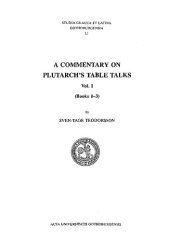 book A Commentary on Plutarch's Table Talks (3 vols in one)