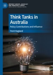 book Think Tanks in Australia: Policy Contributions and Influence