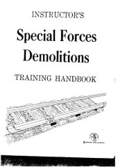 book Instructors Special Forces Demolitions Training Handbook