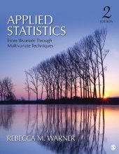 book Applied Statistics: From Bivariate Through Multivariate Techniques