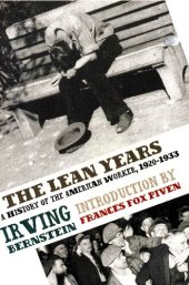 book The Lean Years: A History of the American Worker, 1920-1933