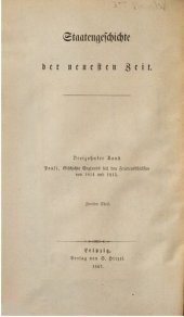 book Geschichte Englands seit den Friedensschlüssen von 1814 und 1815