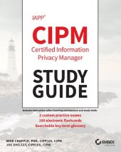 book IAPP CIPM Certified Information Privacy Manager. Study Guide