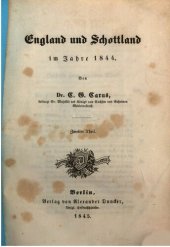 book England und Schottland im Jahre 1844