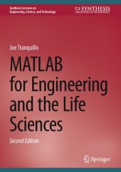 book MATLAB for Engineering and the Life Sciences