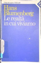 book Le realtà in cui viviamo