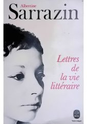 book Lettres de la vie littéraire