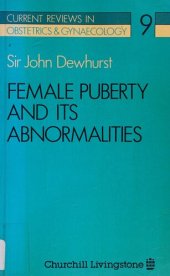 book Female Puberty and Its Abnormalities