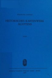 book Historisches Kartenwerk Ägyptens (text)