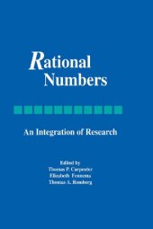 book Rational Numbers: An Integration of Research