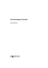 book The Phonology of Contrast