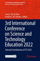 book 3rd International Conference on Science and Technology Education 2022: Selected Contributions of STE 2022