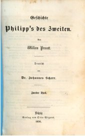 book Geschichte Philipps des Zweiten