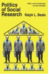 book Politics of Social Research