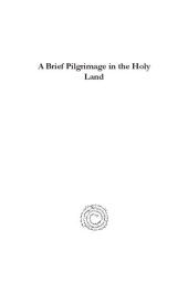 book A Brief Pilgrimage in the Holy Land