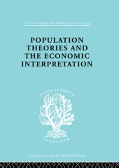 book Population Theories and their Economic Interpretation